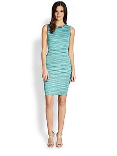 M Missoni Open Back Dress   Turquoise