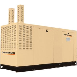 Generac Commercial Series Liquid Cooled Standby Generator   60 kW, 277/480