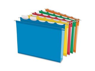 Esselte Ready Tab Two Inch Reinforced Hanging File Folders, Legal, Assorted, 20/Box