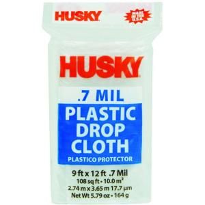 Husky 9 ft. x 12 ft. Drop Cloth DCHK 07 48