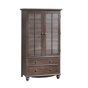 Harbor View Collection Antiqued Paint Armoire DISCONTINUED 401322
