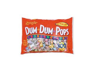 Spangler                                 Dum Dum Pops, Assorted Flavors, Individually Wrapped, 300/Pack