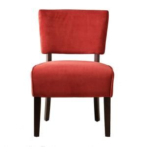 Home Decorators Collection Vincent Crimson 21.25 in. W Retro Chair 0512700500