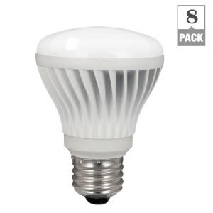 TCP 50W Equivalent Soft White (2700K) R20 Dimmable LED Flood Light Bulb (8 Pack) RLR209W27KDBULK