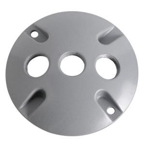 Taymac Round 3 Hole Lamp Holder Cover in Gray LV330S