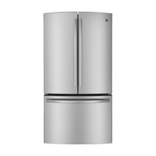 GE 26.3 cu. ft. French Door Refrigerator in Stainless Steel GNE26GSDSS