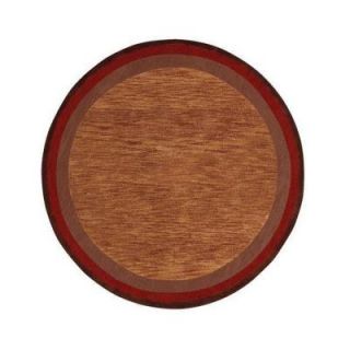Home Decorators Collection Karolus Rust 7 ft. 9 in. Round Area Rug 3242295180