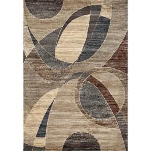 World Rug Gallery Iron Bridge Multi Color 3 ft. 3 in. x 5 ft. 3 in. Area Rug 3065