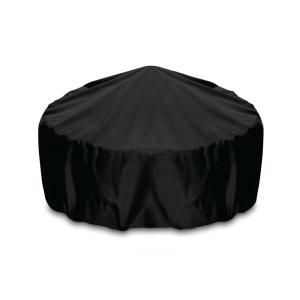 Two Dogs Designs 36 in. Fire Pit Cover in Black 2D FP36001