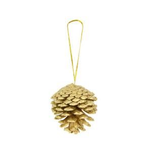 Martha Stewart Living Gold Pinecone Ornament (Set of 48) M9448574HD1