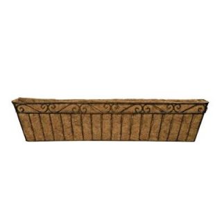 Deer Park 43 in. L x 8 in. D x 9 in. H Large Imperial Window Box with Coco Liner WB118X