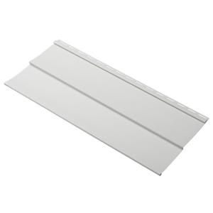 Cellwood Evolutions Double 5 in. x 24 in. Vinyl Siding Sample in Stone Gray EL50SAMPLE NS
