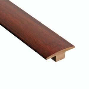 Home Legend Horizontal Chestnut 3/8 in. Thick x 2 in. Wide x 78 in. Length Bamboo T Molding HL31TM