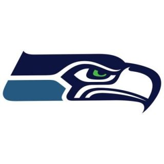 Fathead 57 in. x 25 in. Seattle Seahawks Logo Wall Decal FH14 14030