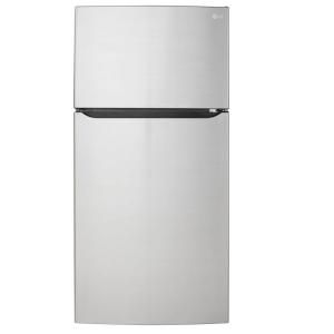 LG Electronics 23.73 cu. ft. Top Freezer Refrigerator in Stainless Steel LTC24380ST