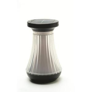 Gama Sonic 11 in. Black Security Solar Accent Light with Built in Motion Sensor and LED bulbs DISCONTINUED GS 334PIR