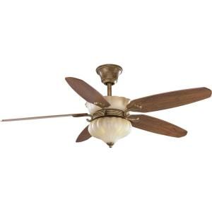 Progress Lighting Le Jardin 52 in. Biscay Crackle Ceiling Fan DISCONTINUED P2511 91C