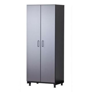 Tuff Stor 27 in. W x 72 in. H x 20 in. D Freestanding Thermo Fused Melamine 2 Door Cabinet in Grey 2137 201 02