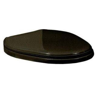 American Standard Heritage Elongated Toilet Seat with Cover in Black DISCONTINUED 5357.016.178