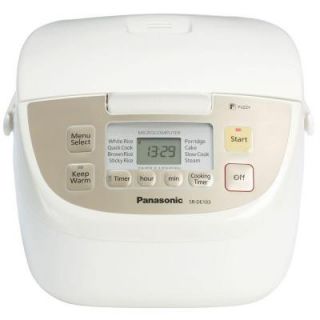 Panasonic 10 Cup Rice Cooker with Steamer SRDE103