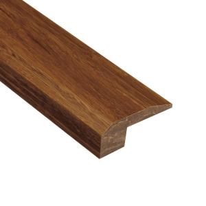 Home Legend Strand Woven Saddle 9/16 in. Thick x 2 1/8 in. Wide x 78 in. Length Bamboo Carpet Reducer Molding HL202CR