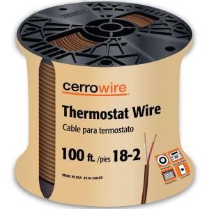100 ft. 18 2 Thermostat Wire 210 1002CR