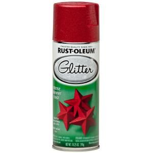 Rust Oleum Specialty 10.25 oz. Red Glitter Spray (6 Pack) 268045
