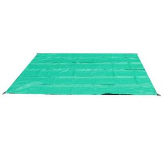 King Canopy 16 ft. x 16 ft. Green Quadrilateral Sun Shade Sail PC2001216G