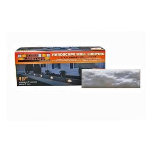 Kerr Lighting Hardscape Riverstone Garden Wall Light Kit (4 Pack) KGRS04 04 088K