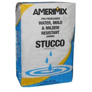 Amerimix 80 lb. Water, Mold and Mildew Resistant Stucco 62400002