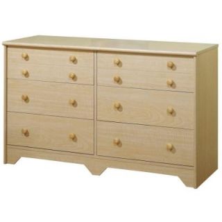 South Shore Furniture Loft 6 Drawer Dresser in Natural Maple 2713027