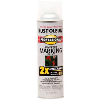 Rust Oleum Professional 15 oz. 2X Clear Marking Spray Paint (6 Pack) 266594