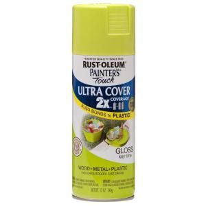 Rust Oleum Painters Touch 2X 12 oz. Gloss Key Lime General Purpose Spray Paint 249104