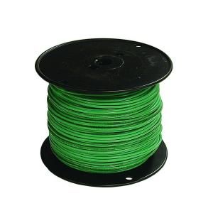 Southwire 500 ft. 14 Gauge Stranded XHHW Wire   Green 37096572