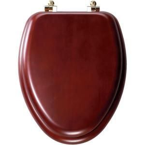Mayfair Natural Reflections Elongated Closed Front Toilet Seat in Cherry DISCONTINUED 19602BR 178
