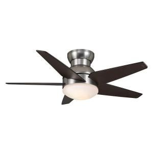 Casablanca Isotope 44 in. Direct Touch Brushed Nickel Ceiling Fan 59019