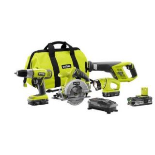 18 Volt Lithium Ion Super Combo Kit with Extra Lithium Plus Compact Battery P883 107