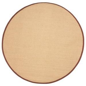 Home Decorators Collection Marblehead Brown 8 ft. Round Area Rug 4066870820