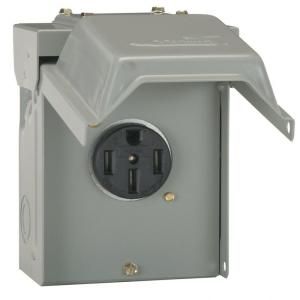 GE 50 Amp Temporary RV Power Outlet U054P