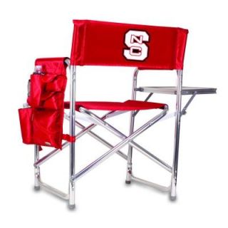 Picnic Time North Carolina State University Red Sports Chair with Digital Logo 809 00 100 424