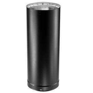 DuraVent DuraBlack 6 in. x 48 in. Double Wall Chimney Stove Pipe 8648