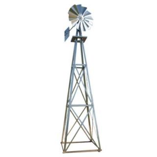 Large Galvanized Backyard Windmill BYW0003