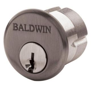 Baldwin 1 1/4 in. Oil Rubbed Bronze Mortise Cylinder C Keyway 8323.102