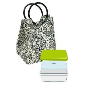Fit & Fresh Retro Insulated Designer Lunch Bag DISCONTINUED 371FF13