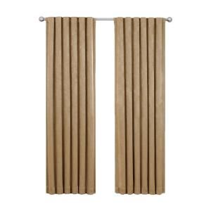 Eclipse Ella Blackout Cafe Curtain Panel, 84 in. Length 12425052084CAF