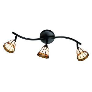 Eurofase Lakewood Collection 3 Light Rust/Tiffany Track DISCONTINUED 13704 032