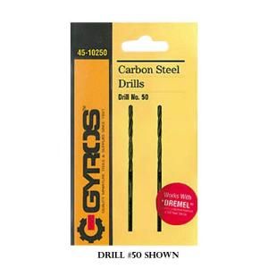 Gyros #59 Carbon Steel Wire Gauge Drill Bit (Set of 2) 45 10259