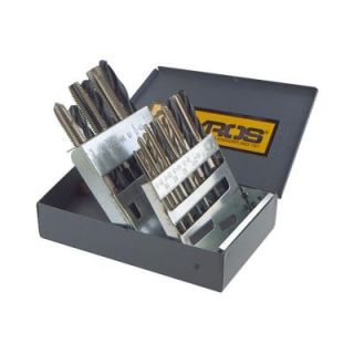 Gyros High Speed Steel Metric Tap and Drill Bit Set (18 Piece) 93 17018