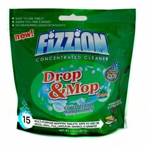 Fizzion 18 oz. Refill Drop and Mop Multi Purpose Mopping Tablets (15 Count) 156 8569