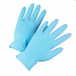 West Chester Powder Free Nitrile Disposable Gloves, XSmall   100 Ct. Box, sold by the case 2910/XS